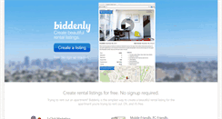 Desktop Screenshot of biddenly.com